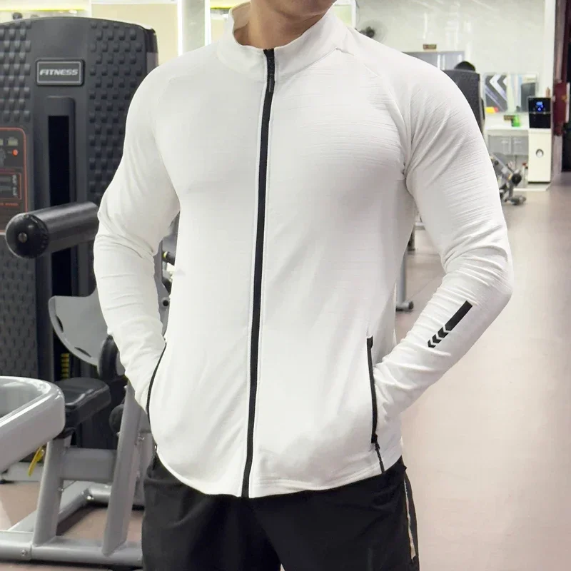 Outdoor Sport Jacket Men - Мужские спортивные трико, куртка, эластичная верхняя