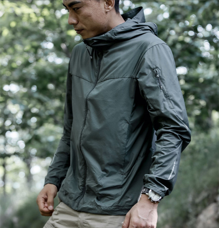 Outdoor Sport Jacket Men - FSTAR-Мужская дышащая Солнцезащитная одежда, тактическая ветровка,