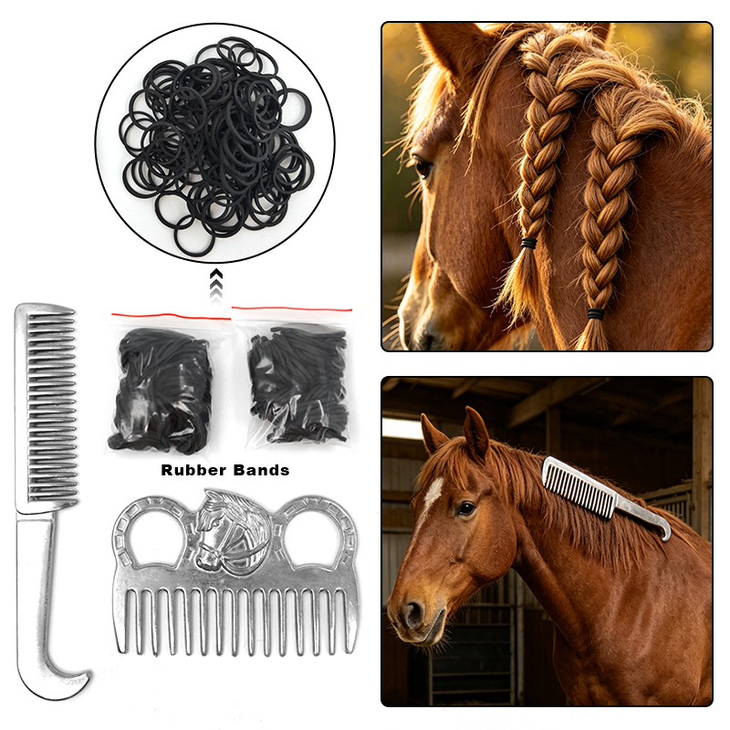 Grooming Kit Horse - Набор для ухода за гривой и