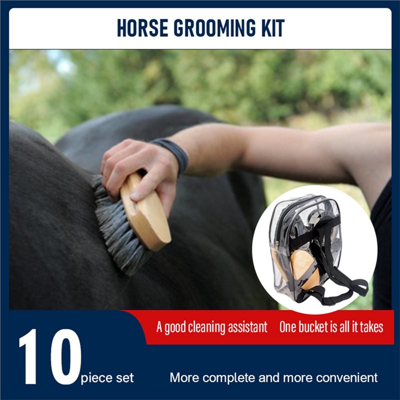 Набор для ухода за лошадьми (1 – обзор и цена Grooming Kit Horse