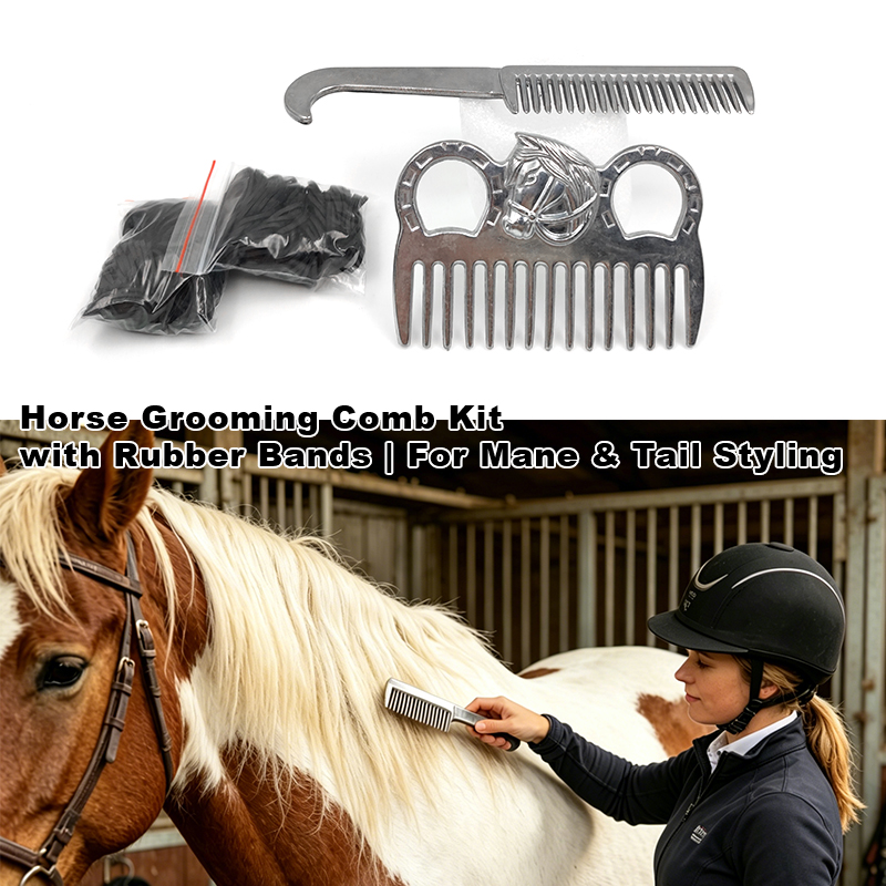 Набор для ухода за гривой и хв – обзор и цена Grooming Kit Horse