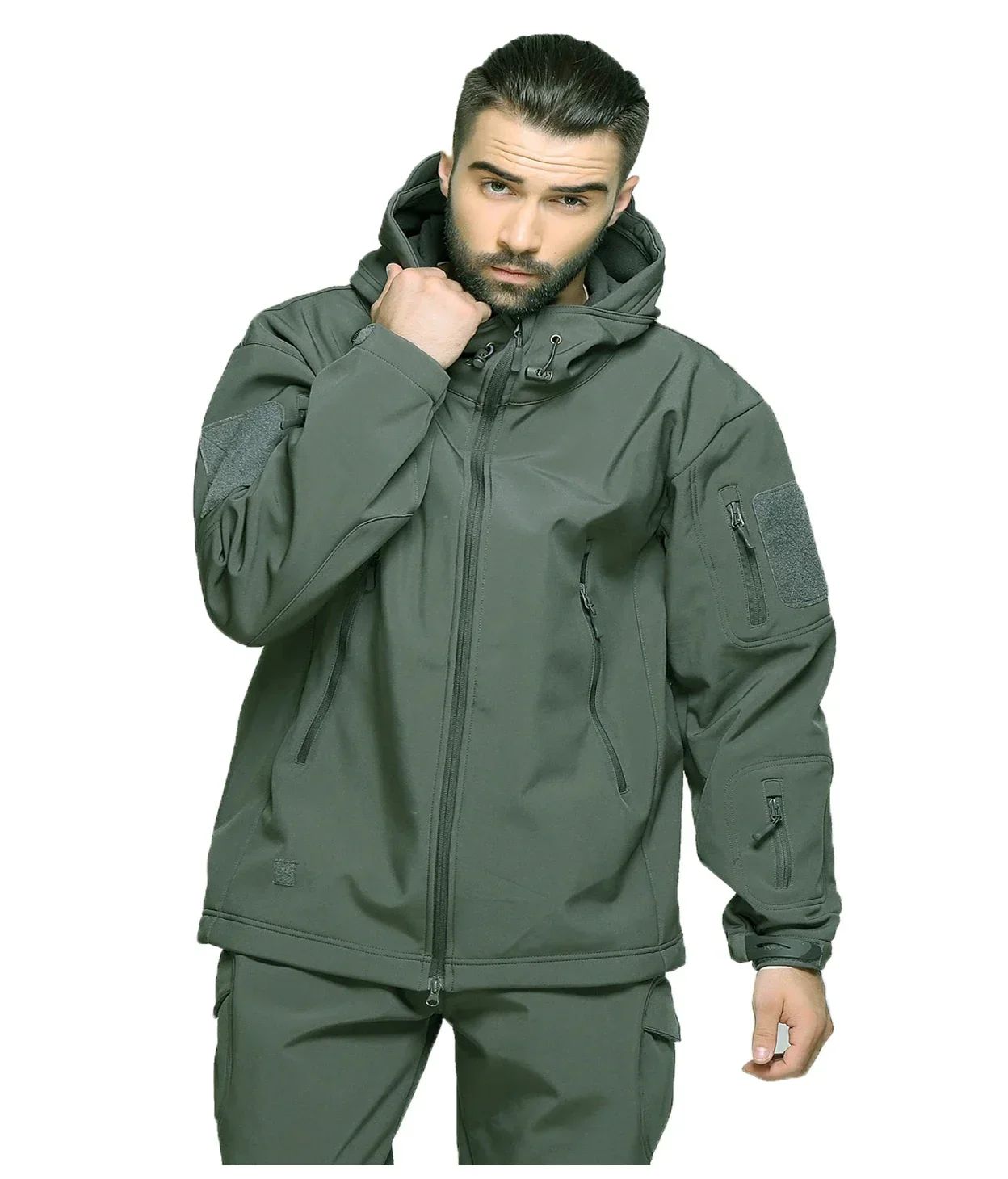 Весенне-осенняя тактическая фл – обзор и цена Outdoor Sport Jacket Men