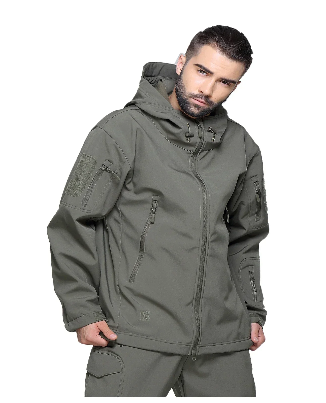 Весенне-осенняя тактическая фл – обзор и цена Outdoor Sport Jacket Men