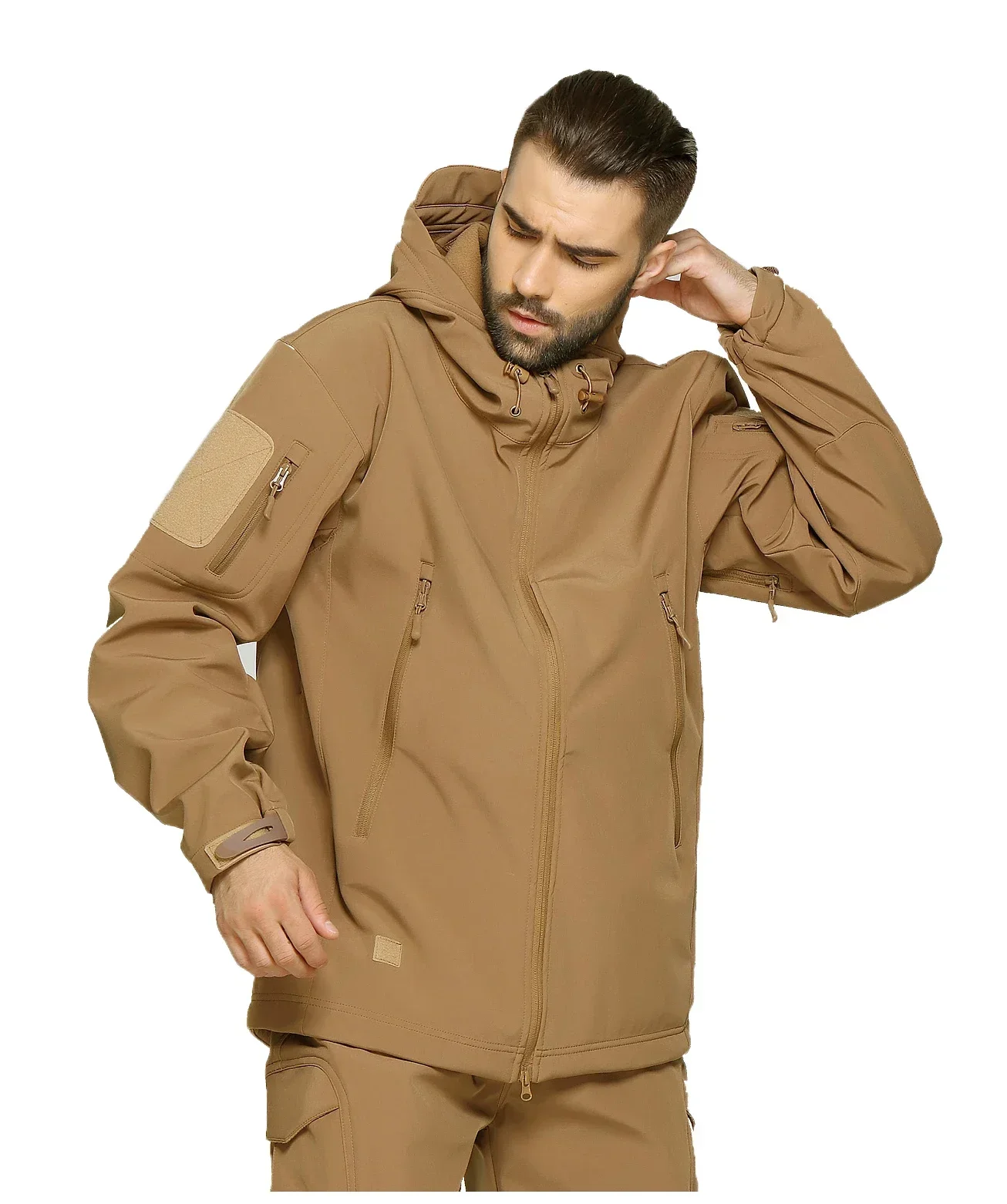 Весенне-осенняя тактическая фл – обзор и цена Outdoor Sport Jacket Men