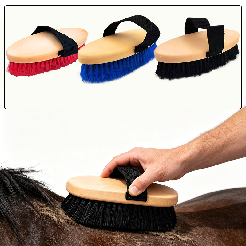 Эллиптическая щетка-карри для  – обзор и цена Grooming Kit Horse